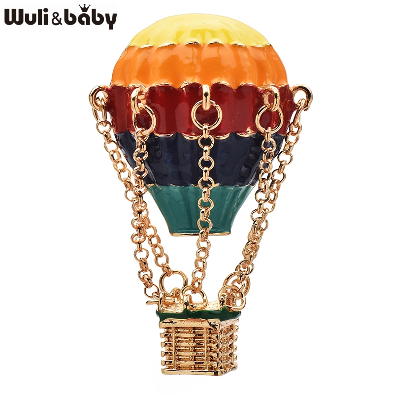 Embroidery Bali - Wuli & baby-broche de globo esmaltado