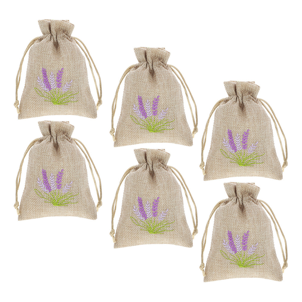 6 Bolsitas Pequeñas de Lino pa - Embroidery Ring reseña y precio