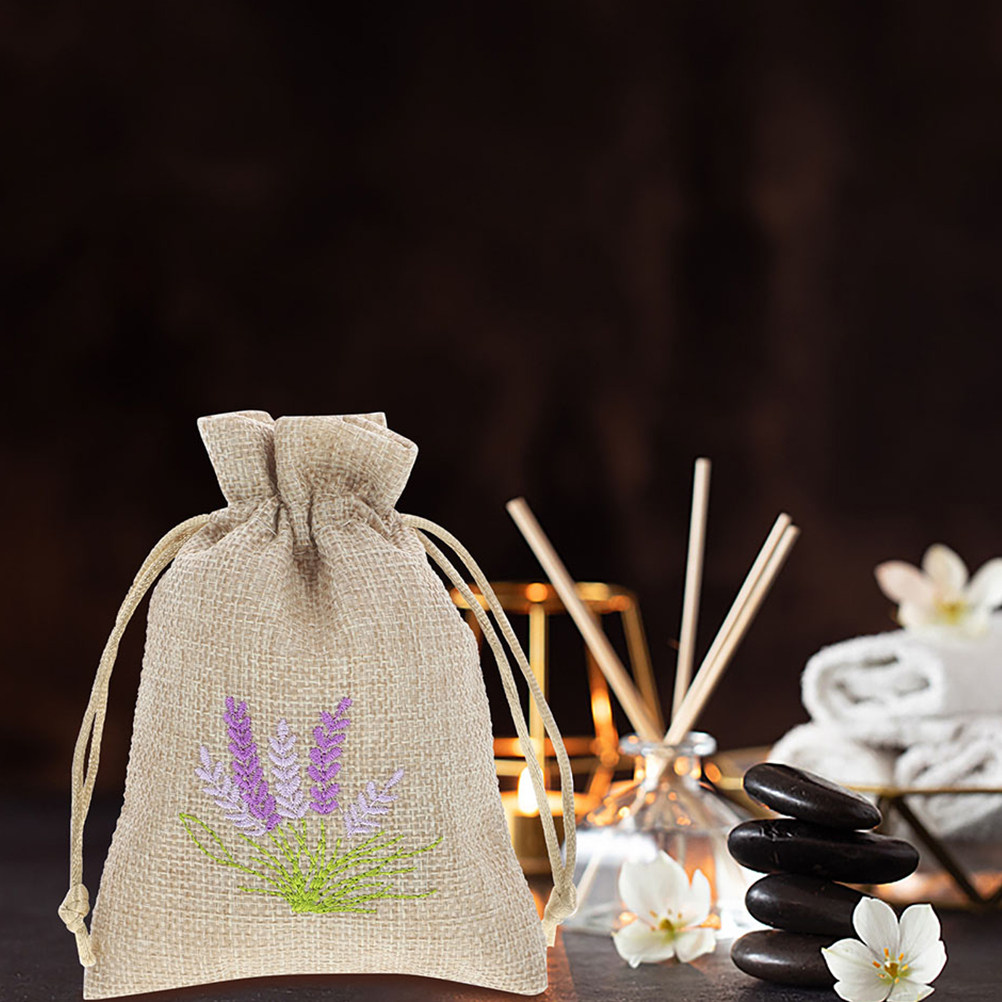 6 Bolsitas Pequeñas de Lino pa - Embroidery Ring reseña y precio
