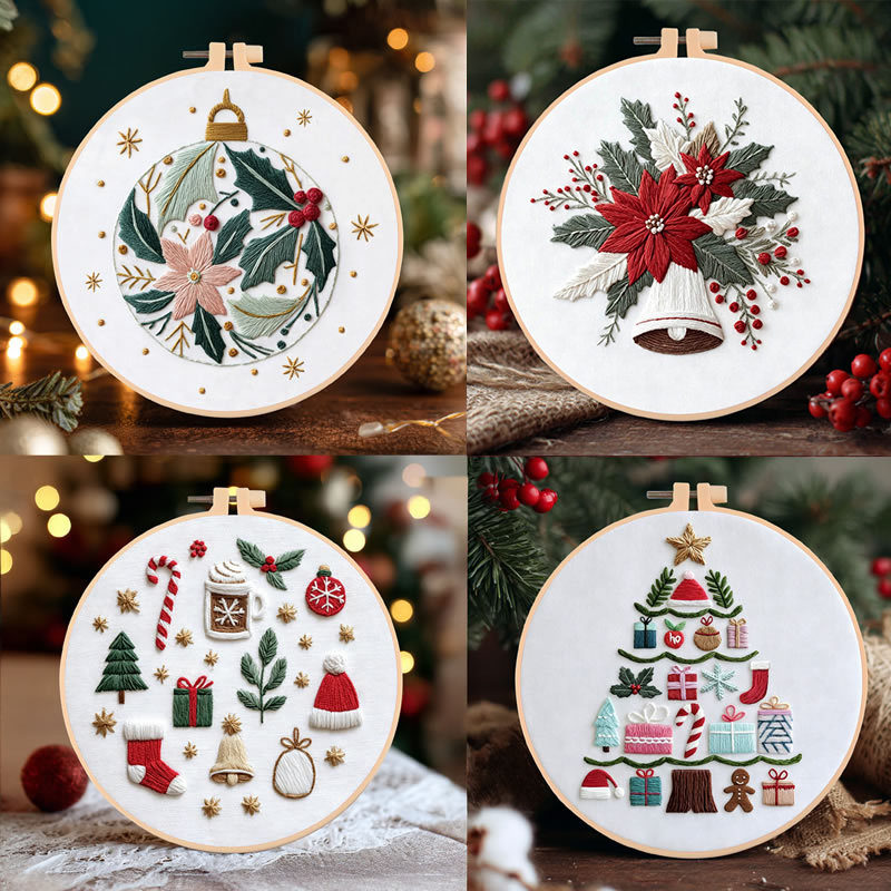 Kit de Bordado DIY para Árbol  - Embroidery Needles reseña y precio
