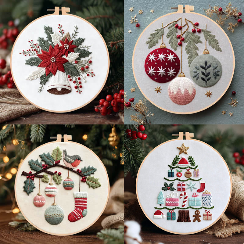 Kit de Bordado DIY para Árbol  - Embroidery Needles reseña y precio