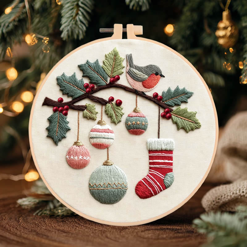 Kit de Bordado DIY para Árbol  - Embroidery Needles reseña y precio