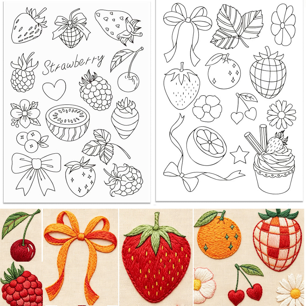 Papel de bordado preimpreso co - Embroidery Web reseña y precio