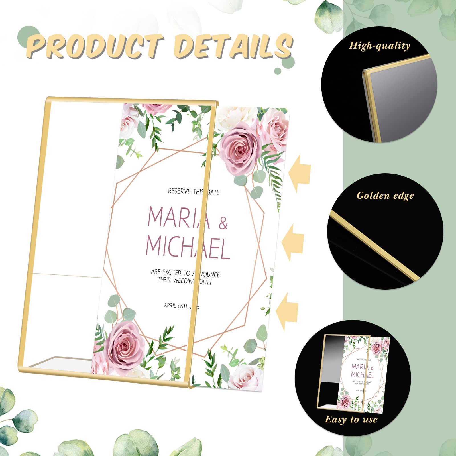 Soporte de acrílico con marco  - Embroidery Studio reseña y precio