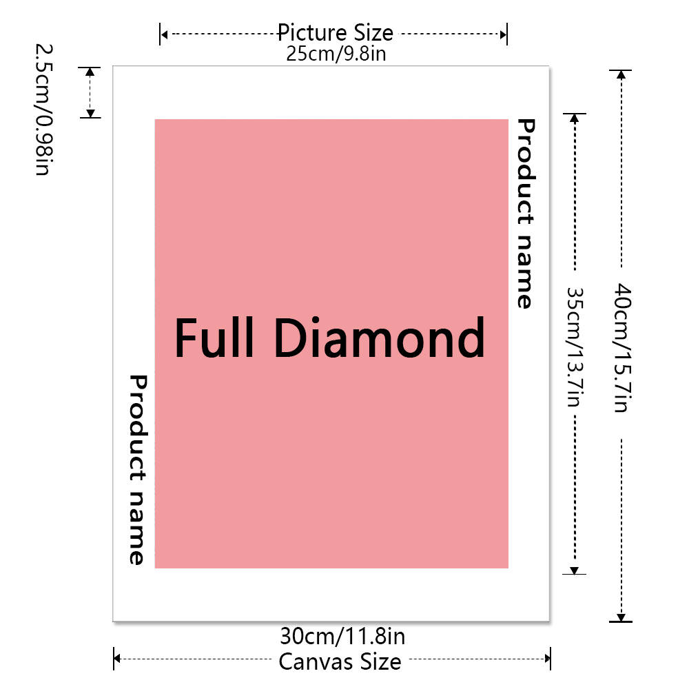 Huacan flor diamante dibujo ta - Embroidery Hoop Square reseña y precio