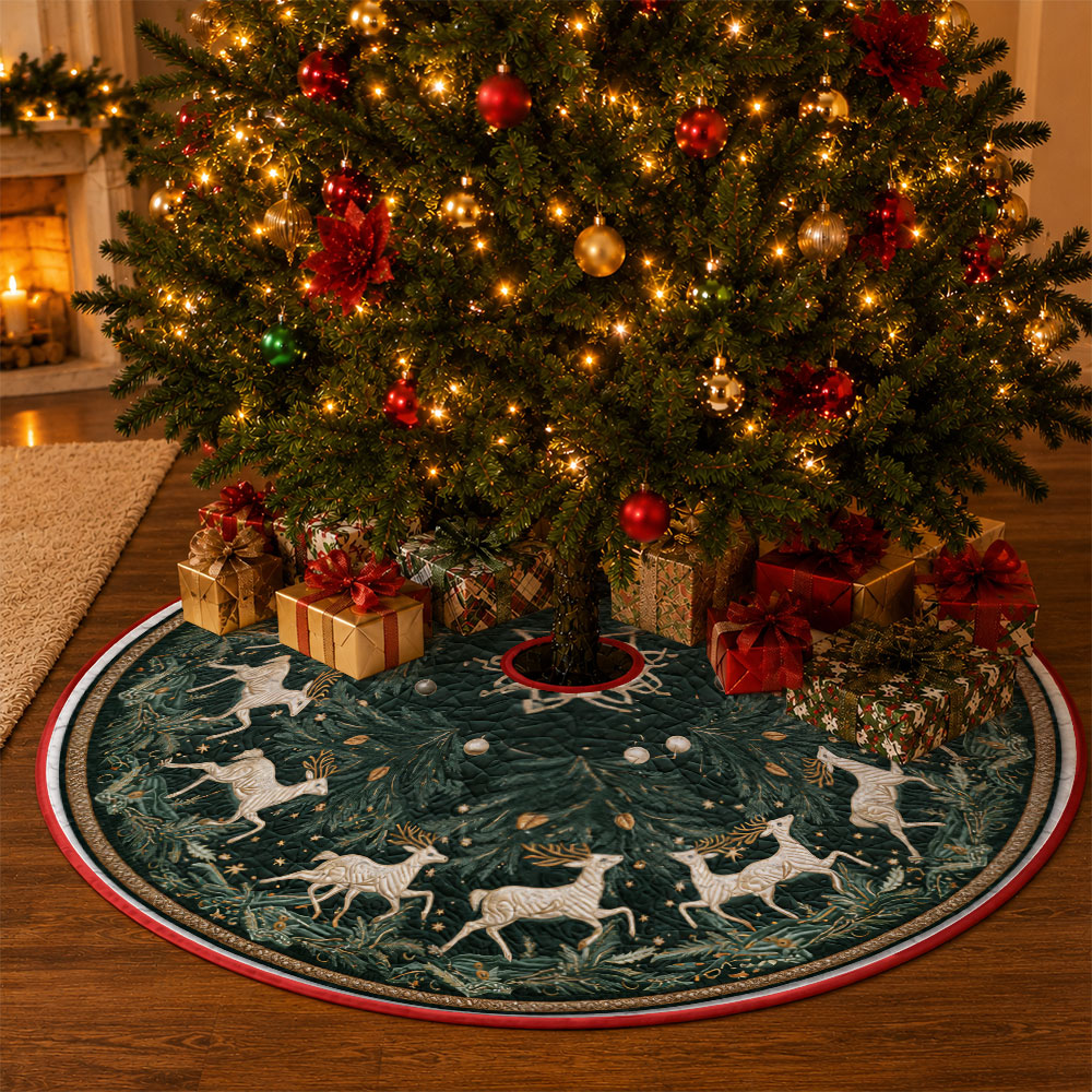 Jit 1 unidad Falda acolchada p - Embroidery Xmas Decorations reseña y precio