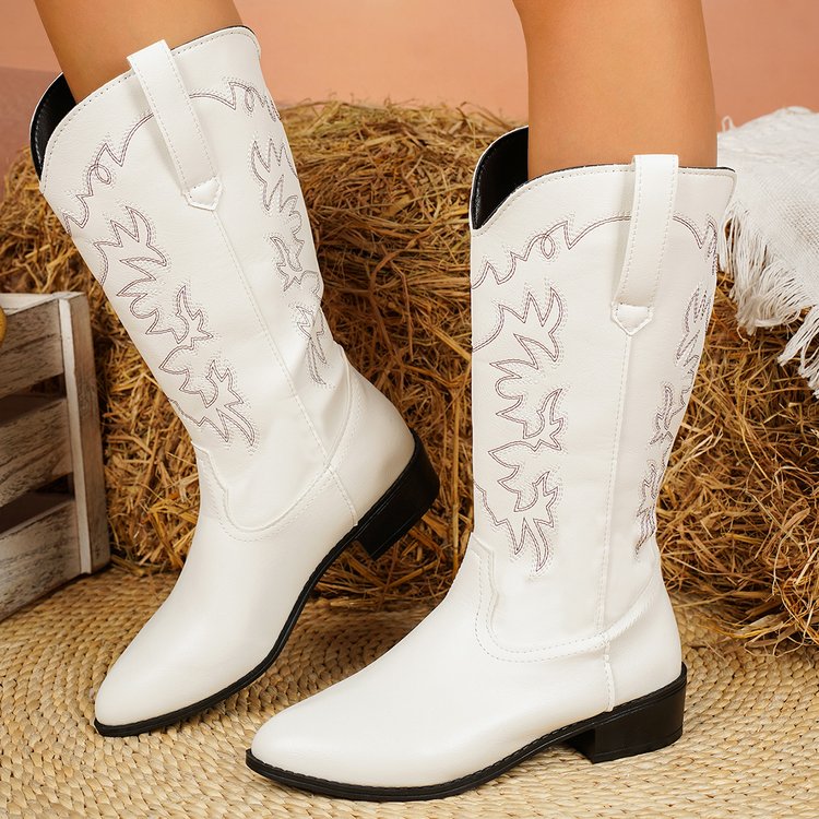 Botas vaqueras occidentales de - Embroidery Design Free reseña y precio