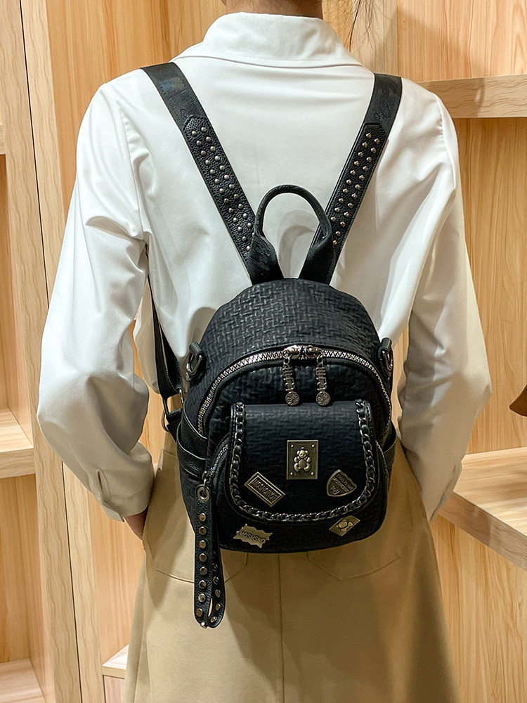Mochila de Cuero Genuino de Ho - Embroidery Unique Design reseña y precio