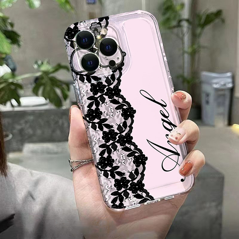 Nueva Funda de Teléfono con En - Embroidery White reseña y precio