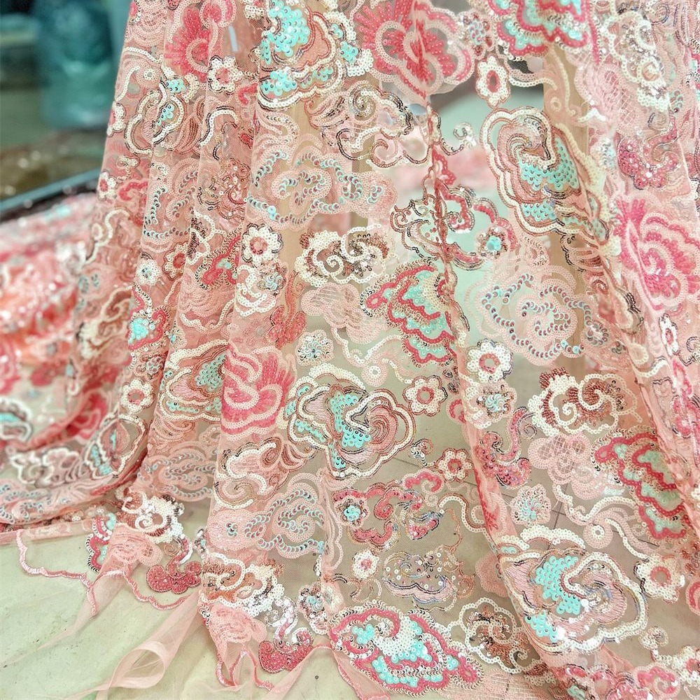 2 yardas/lote, tela de encaje  - Embroidery Web reseña y precio