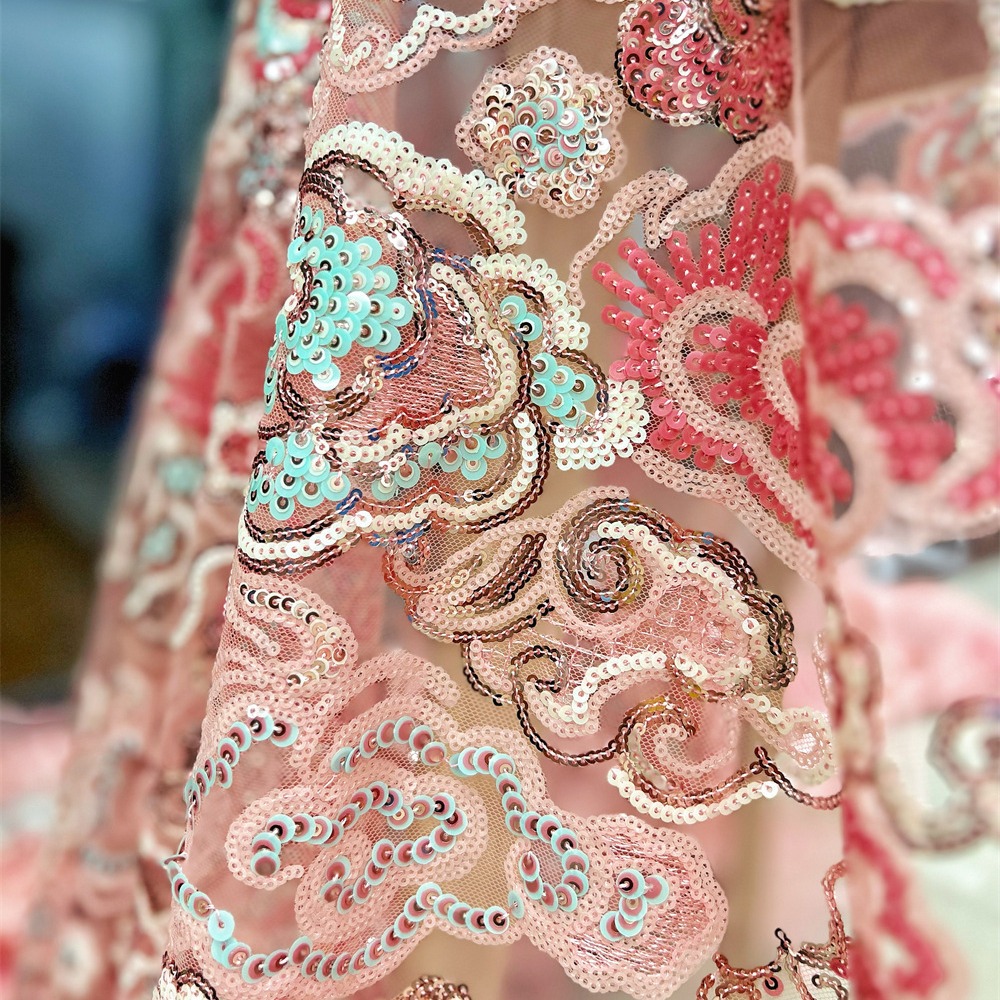 2 yardas/lote, tela de encaje  - Embroidery Web reseña y precio