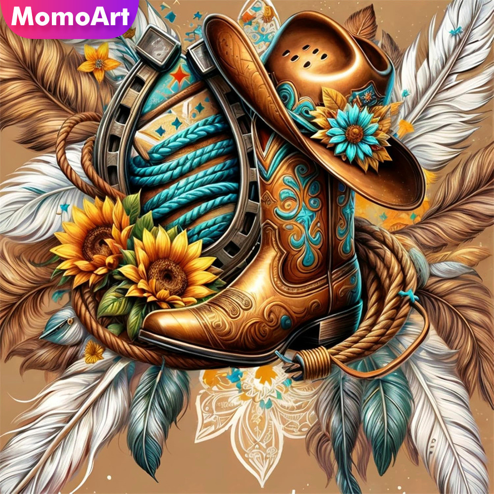 Kit de Punto de Cruz Momoart,  - Embroidery Unique Design reseña y precio