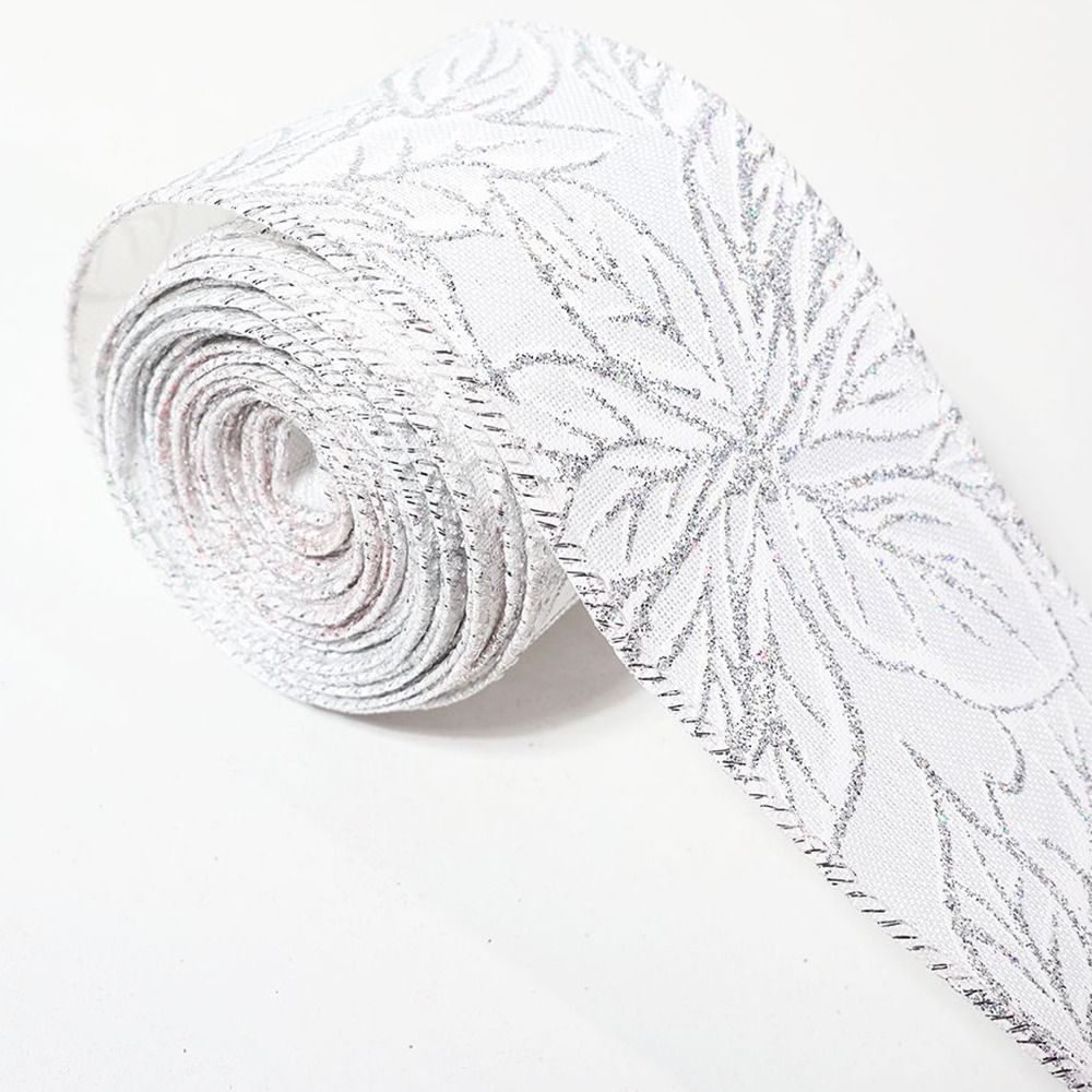 Cinta de encaje bordada con fl - Embroidery Xmas Decorations reseña y precio