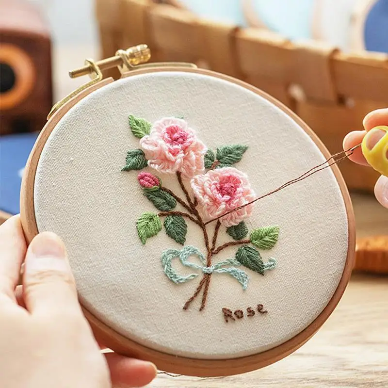 Aros de bordado de madera de h - Embroidery Ring reseña y precio