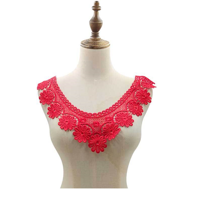 Cuello de Encaje Soluble en Ag - Embroidery Web reseña y precio