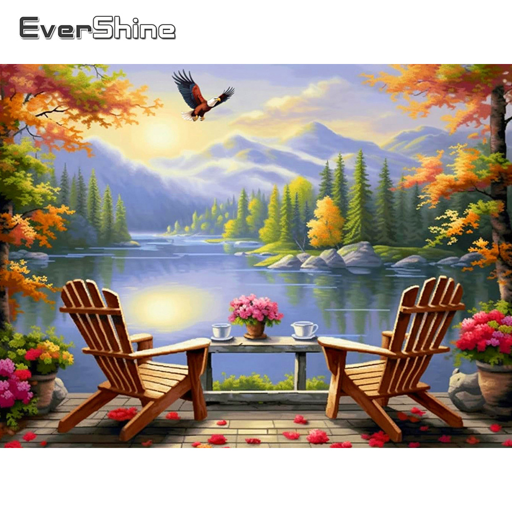 Evershine - Tela de Bordado de - Embroidery Unique Design reseña y precio