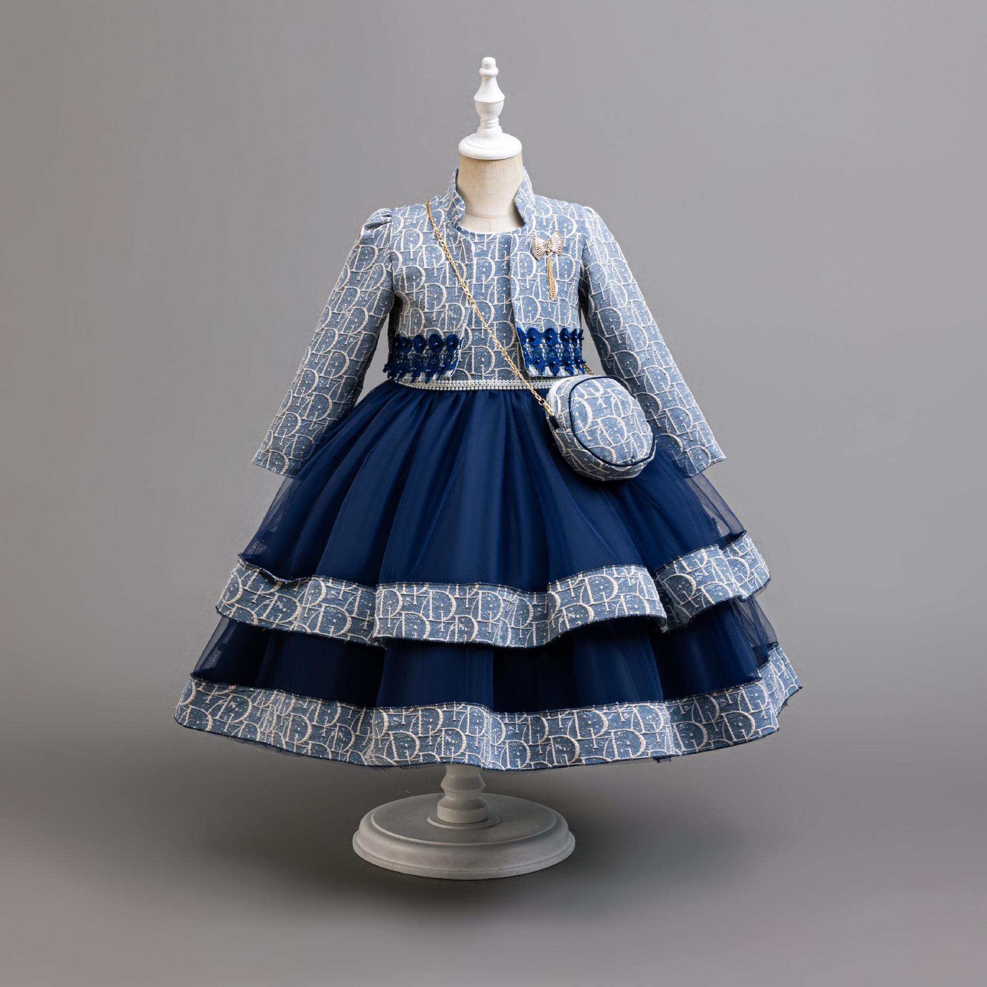 Vestido de Manga Larga para Ni - Embroidery Web reseña y precio